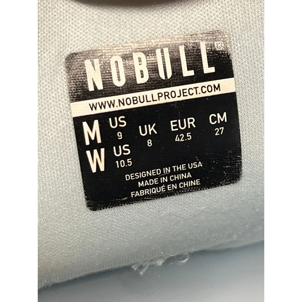 NOBULL Adjustable Slides Arctic White Womens 10.5 Mens 9 Arctic Sandals AS01-ARC